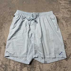 Mr. Swim Swimming Trunks Board Shorts Blue Drawstring‎ Liner Men's Size XXL